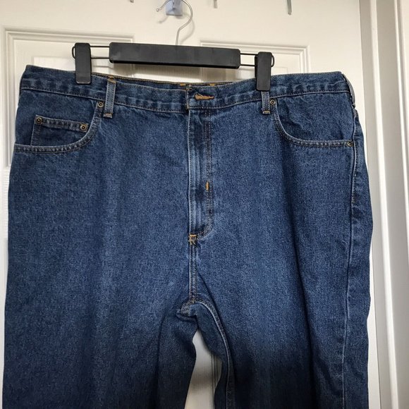 Savane Mens Blue Jeans 40X30 Casual Pants Heavyweight Farm Ranch Cowboy Wear GUC - Picture 2 of 10